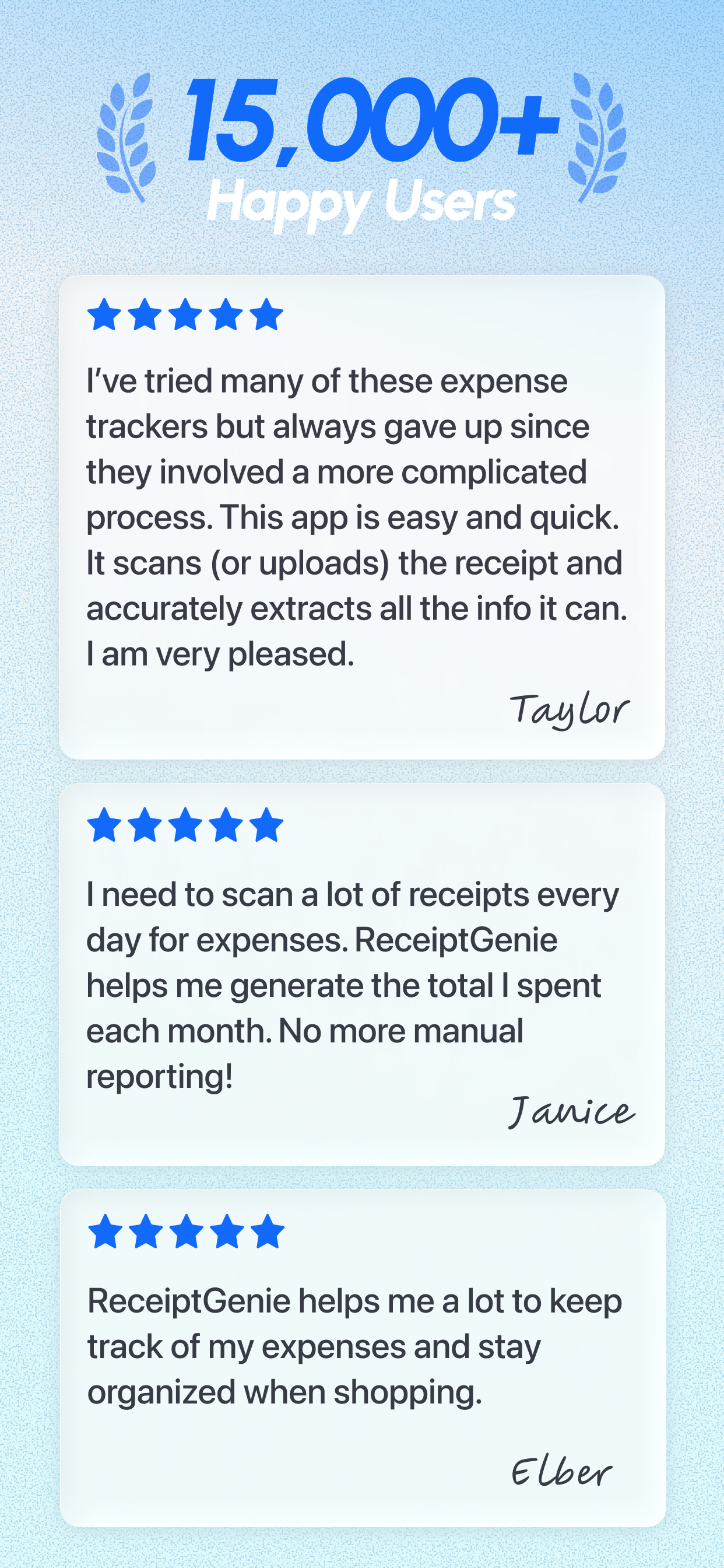 ReceiptGenie expense insights